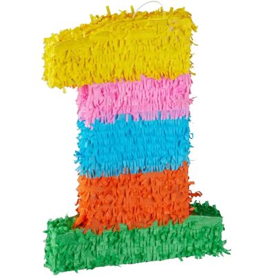 Relaxdays Piñata - Színes születésnapi dekoráció Relaxdays Piñata - Színes születésnapi dekoráció