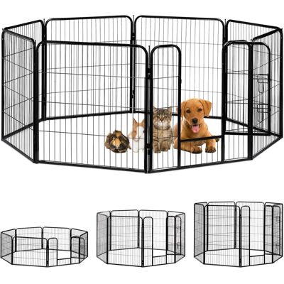 Relaxdays Cage pour Chiens en Acier - Petit à Très Grand - Intérieur/Extérieur - Publicité Relaxdays Cage pour Chiens en Acier - Petit à Très Grand - Intérieur/Extérieur - Publicité