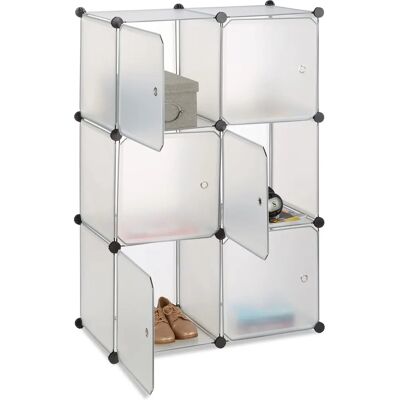 Relaxdays Transparent Modulhylla - Hylla Relaxdays Transparent Modulhylla - Hylla