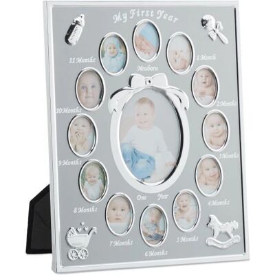 Relaxdays - FirstYear - Srebro - 29x24 - Photo frame Relaxdays - FirstYear - Srebro - 29x24 - Photo frame