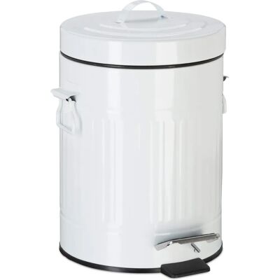 Relaxdays Vintage Pedal Soppåse - Kök Badrum 5L Relaxdays Vintage Pedal Soppåse - Kök Badrum 5L