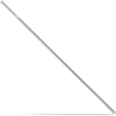 Relaxdays justerbar stång av rostfritt stål - 150-280cm Relaxdays justerbar stång av rostfritt stål - 150-280cm