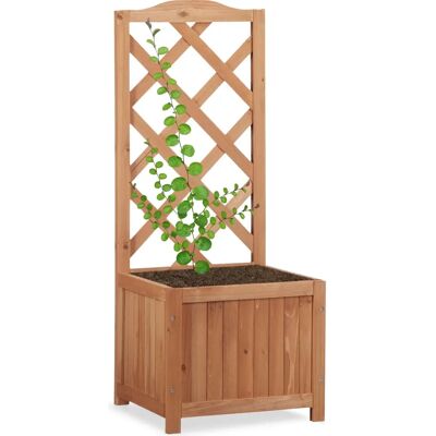 Relaxdays Plantenondersteuning - Model M - 90x36x36 cm - Natuurlijke Hout Relaxdays Plantenondersteuning - Model M - 90x36x36 cm - Natuurlijke Hout