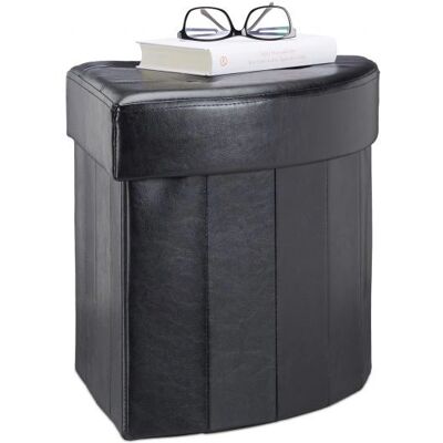 Relaxdays Fotpall - Sammanfällbar med Förvaringsutrymme - 38cm Relaxdays Fotpall - Sammanfällbar med Förvaringsutrymme - 38cm