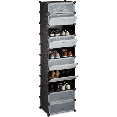 Relaxdays Schuhorganizer - Platzsparend, 10 Regale Relaxdays Schuhorganizer - Platzsparend, 10 Regale