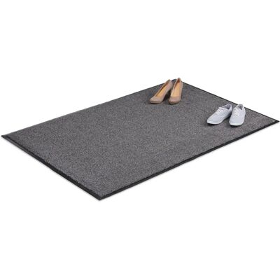 Relaxdays 4052025958091 Türmatte - Innen Rechteckig Schwarz, Grau Relaxdays 4052025958091 Türmatte - Innen Rechteckig Schwarz, Grau