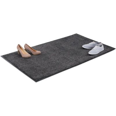 Relaxdays Felpudo Superior - Duradero, Negro, Gris, Varias Medidas Relaxdays Felpudo Superior - Duradero, Negro, Gris, Varias Medidas