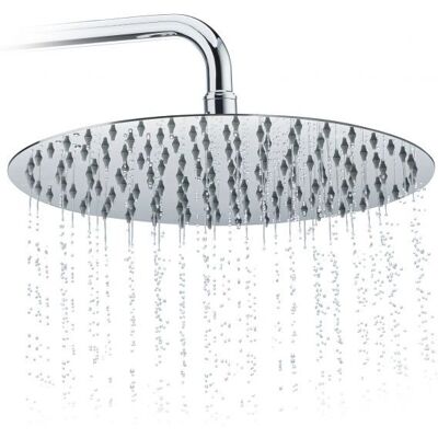 Relaxdays Edelstahl Regenbrause 300mm, Verstellbar, Anti-Kalk-Düsen Relaxdays Edelstahl Regenbrause 300mm, Verstellbar, Anti-Kalk-Düsen