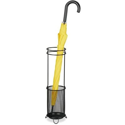 Relaxdays Black Steel Umbrella Stand - Umbrella Stand Relaxdays Black Steel Umbrella Stand - Umbrella Stand