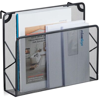 RELAXDAYS Wall Magazine Rack - 28x35.5x10 cm, Black RELAXDAYS Wall Magazine Rack - 28x35.5x10 cm, Black