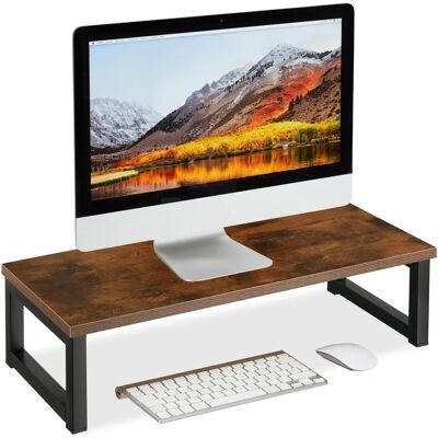 RELAXDAYS - Stand - Industrial - 15x55x23 - Monitor Stand RELAXDAYS - Stand - Industrial - 15x55x23 - Monitor Stand