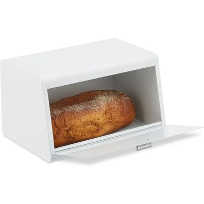 Relaxdays Edelstahl Brotkasten - Retro Küchenaufbewahrung Relaxdays Edelstahl Brotkasten - Retro Küchenaufbewahrung
