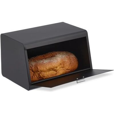 Relaxdays Edelstahl Brotkasten - Frischhalt für Gebäck Relaxdays Edelstahl Brotkasten - Frischhalt für Gebäck