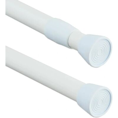 RELAXDAYS Barra de Pressão - Varão ajustável, aço inox, branco RELAXDAYS Barra de Pressão - Varão ajustável, aço inox, branco