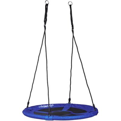 Relaxdays Balancelle pour bébé - Siège de balançoire extérieur - Noir, Bleu - Publicité Relaxdays Balancelle pour bébé - Siège de balançoire extérieur - Noir, Bleu - Publicité