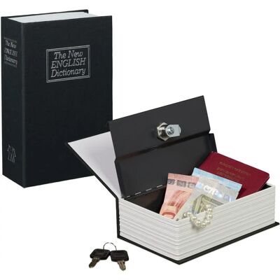 Relaxdays Cassaforte Mimetizzata - Stile Dizionario - 18cm Relaxdays Cassaforte Mimetizzata - Stile Dizionario - 18cm