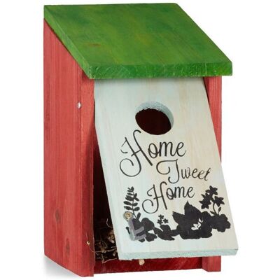 Relaxdays Vogelnistkasten - Hängendes Holz Vogelhaus - Gartendeko Relaxdays Vogelnistkasten - Hängendes Holz Vogelhaus - Gartendeko