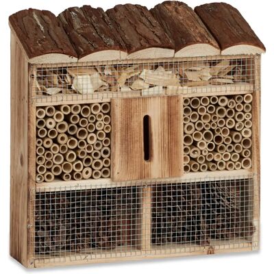 Relaxdays Trä Insekthotell - 31x30,5x9,5cm - Insekthus Relaxdays Trä Insekthotell - 31x30,5x9,5cm - Insekthus