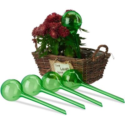 Relaxdays Watergeefballen Set - Automatisch Bewatering - 5 stuks Relaxdays Watergeefballen Set - Automatisch Bewatering - 5 stuks