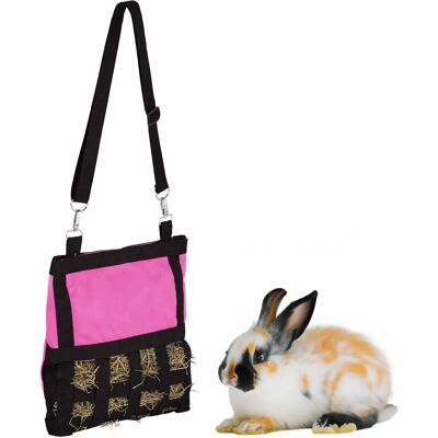 Sacco di fieno Relaxdays per piccoli animali - 30x30 cm - Distributore di fieno Sacco di fieno Relaxdays per piccoli animali - 30x30 cm - Distributore di fieno
