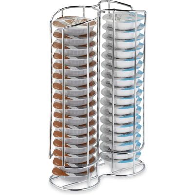 Relaxdays Capsules Houder - 32 Capsules, Metaaltoren, 29x18x8.5cm Relaxdays Capsules Houder - 32 Capsules, Metaaltoren, 29x18x8.5cm