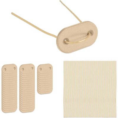 Relaxdays Privacy Screen Fixing Kit - Set with Mounting Plates & Wires Relaxdays Privacy Screen Fixing Kit - Set with Mounting Plates & Wires