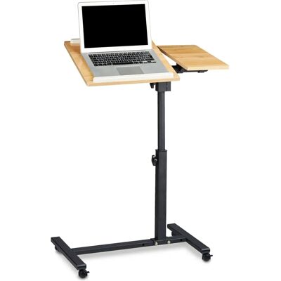 Relaxdays Supporto per laptop - Altezza regolabile, 2 mensole Relaxdays Supporto per laptop - Altezza regolabile, 2 mensole