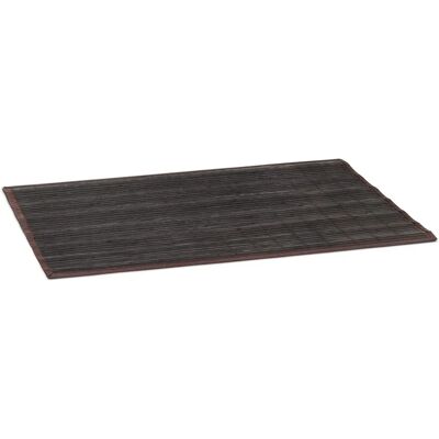 Tapete de banheiro em bambu Relaxdays - Antiderrapante, À prova d'água, Design natural Tapete de banheiro em bambu Relaxdays - Antiderrapante, À prova d'água, Design natural