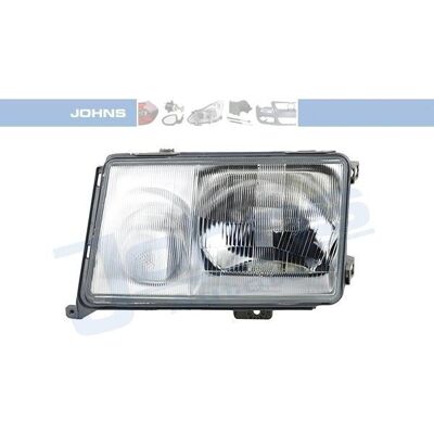 JOHNS W124 Scheinwerfer - Links, H4/H3, Nebelscheinwerfer, Silberrahmen JOHNS W124 Scheinwerfer - Links, H4/H3, Nebelscheinwerfer, Silberrahmen