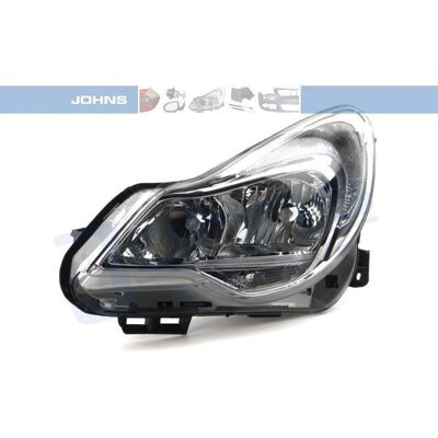 JOHNS - 55 57 09-4 - Left - H7/H1 - Headlight JOHNS - 55 57 09-4 - Left - H7/H1 - Headlight