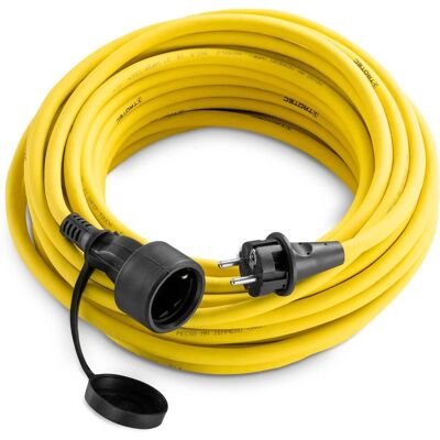 Trotec câble d'extension 20 m - Jaune, Qualité allemande - Publicité Trotec câble d'extension 20 m - Jaune, Qualité allemande - Publicité