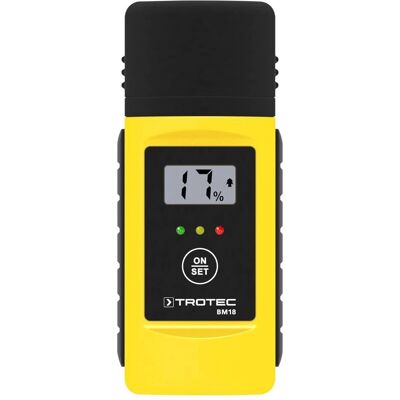 TROTEC BM18 Medidor de humedad - Madera y Materiales de construcción TROTEC BM18 Medidor de humedad - Madera y Materiales de construcción