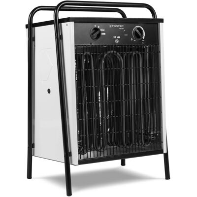 Riscaldatore elettrico Trotec TDS 120 - Potenza regolabile & Termostato Riscaldatore elettrico Trotec TDS 120 - Potenza regolabile & Termostato