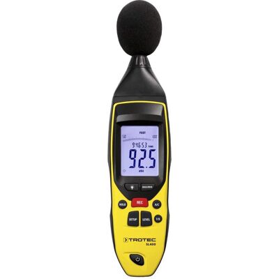 Medidor de nível de som Trotec SL400 - Classe 2, Registro de dados, Calibração Medidor de nível de som Trotec SL400 - Classe 2, Registro de dados, Calibração