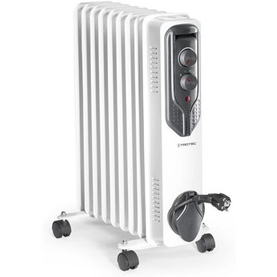 Radiateur à huile Trotec TRH 20 E - 3 niveaux, silencieux, blanc - Publicité Radiateur à huile Trotec TRH 20 E - 3 niveaux, silencieux, blanc - Publicité
