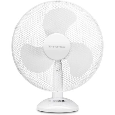 Trotec Bianco 50W Ventilatore da Tavolo Oscillante - Ventilatore Trotec Bianco 50W Ventilatore da Tavolo Oscillante - Ventilatore