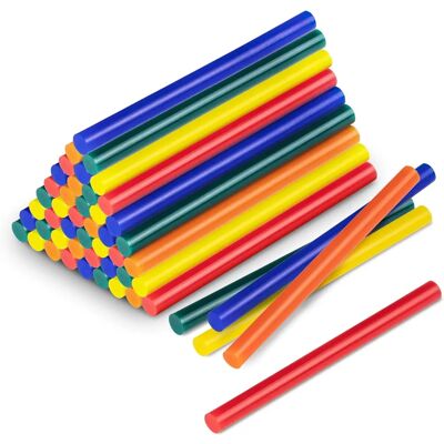 Trotec Färgade Varmlimstavar - 50 st - 11mm - Hantverk & Hem Trotec Färgade Varmlimstavar - 50 st - 11mm - Hantverk & Hem