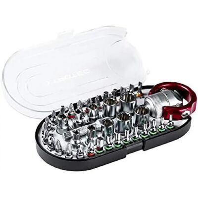 Set di Utensili Trotec - Kit Multiuso di 40 Pezzi Set di Utensili Trotec - Kit Multiuso di 40 Pezzi