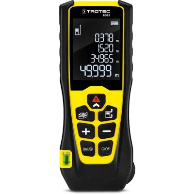 Mesureur laser de distance Trotec BD22 - Mesure de distance, surface et volume Mesureur laser de distance Trotec BD22 - Mesure de distance, surface et volume