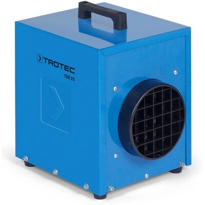 Calefactor eléctrico portátil Trotec TDE 25 V2 - Calienta obras Calefactor eléctrico portátil Trotec TDE 25 V2 - Calienta obras