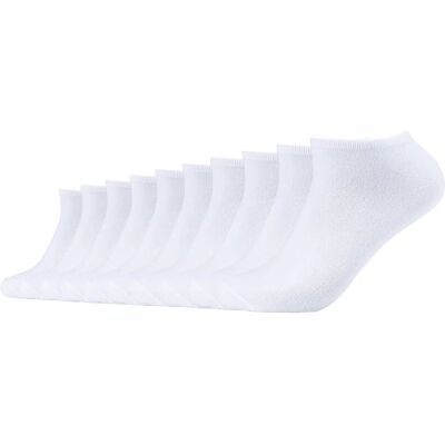 s.Oliver Witte Katoenen Stretch Sneakersokken - Sokken s.Oliver Witte Katoenen Stretch Sneakersokken - Sokken