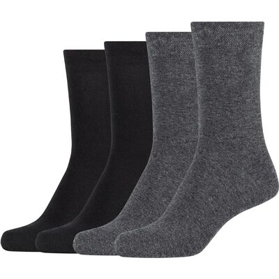Chaussettes Camano Gris Foncé - 35/38 - Pack de 4 Chaussettes Camano Gris Foncé - 35/38 - Pack de 4