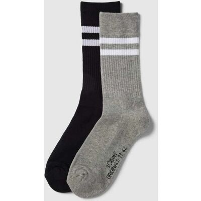 s.Oliver Schwarz Mix Tennissocken 4er Pack - Socken s.Oliver Schwarz Mix Tennissocken 4er Pack - Socken