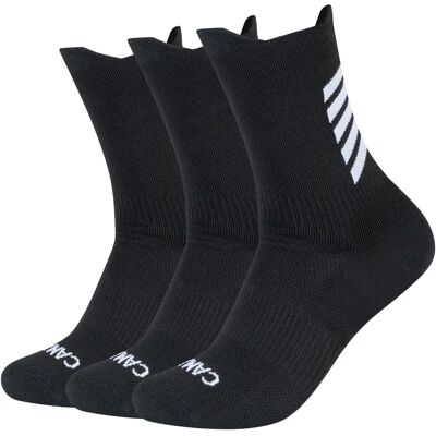 Camano Sport Socken 3er Pack - Atmungsaktive, Verstärkte, Bequeme Socken Camano Sport Socken 3er Pack - Atmungsaktive, Verstärkte, Bequeme Socken