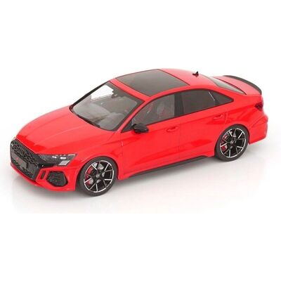 AUDI - RS3 LIMOUSINE 2022 ROUGE - 1/18 - Die-cast car AUDI - RS3 LIMOUSINE 2022 ROUGE - 1/18 - Die-cast car