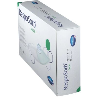 Hartmann Resposorb Super 10x20cm - Obvaz na rány Hartmann Resposorb Super 10x20cm - Obvaz na rány