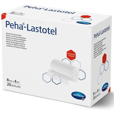 Hartmann Lastotel Bande Fixatrice Blanche - Fixation bandages - Publicité Hartmann Lastotel Bande Fixatrice Blanche - Fixation bandages - Publicité