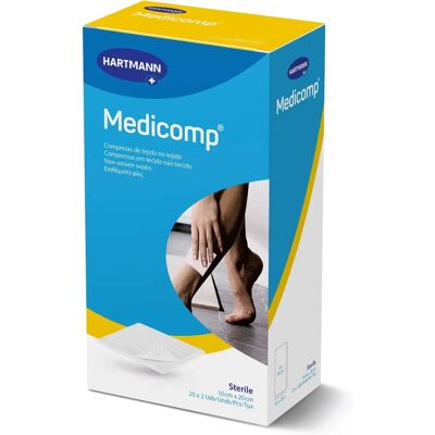 Gaze Medicomp Douce - 10x20cm - 50 Unités Gaze Medicomp Douce - 10x20cm - 50 Unités