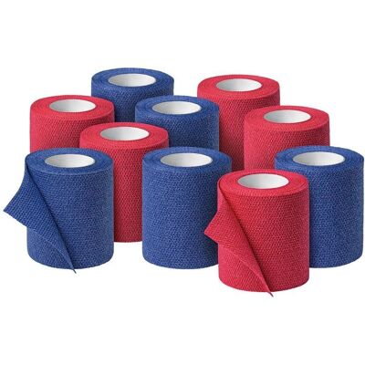 Benda Elastica IEALAST -HEIL Rosso/Azzurro - Uso Medico Benda Elastica IEALAST -HEIL Rosso/Azzurro - Uso Medico