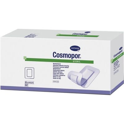 Hartmann Usa Inc Klebeverband Cosmopor - 6x6 Zoll Steril Weiß - Packung 25 Hartmann Usa Inc Klebeverband Cosmopor - 6x6 Zoll Steril Weiß - Packung 25
